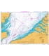 British Admiralty Nautical Chart 1406 Dover and Calais to Orford Ness and Scheveningen