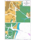 British Admiralty Nautical Chart 1449 Porto Marghera and Porto di Malamocco