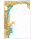 British Admiralty Nautical Chart 1455 Algeciras