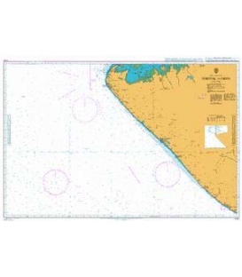 British Admiralty Nautical Chart 1470 Veraval to Okha