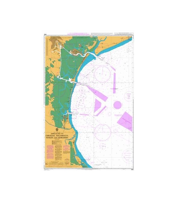 Approaches to Chioggia, Malamocco, Venezia and Marghera 