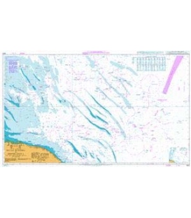 British Admiralty Nautical Chart 1503 Outer Dowsing to Smiths Knoll including Indefatigable Banks