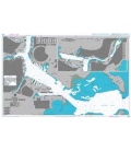British Admiralty Nautical Chart 1528 Boston Inner Harbor