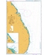 British Admiralty Nautical Chart 1583 Little Basses Reef to Pulmoddai Roads