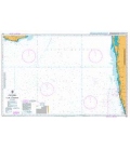 British Admiralty Nautical Chart 1587 Colombo to Cape Comorin
