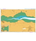 British Admiralty Nautical Chart 1594 River Stour Erwarton Ness to Manningtree