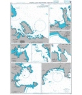 British Admiralty Nautical Chart 1622 Plans in the Philippine Islands