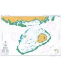 British Admiralty Nautical Chart1682 Beqa Passage and Lagoon