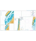 British Admiralty Nautical Chart 1690 Plans on the North-West Coast of Africa