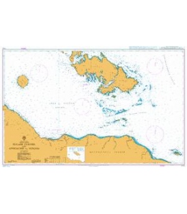 British Admiralty Nautical Chart 1713 Sealark Channel and Approaches to Honiara