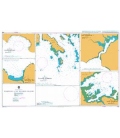 British Admiralty Nautical Chart 1766 Harbours in the Solomon Islands