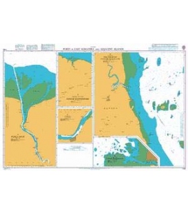 British Admiralty Nautical Chart 1788 Ports in East Sumatera and Adjacent Islands