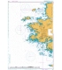 British Admiralty Nautical Chart 1820 Aran Islands to Roonah Head