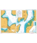 British Admiralty Nautical Chart 1867 Firth of Clyde Hunterston Channel and Rothesay Sound