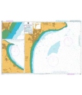 British Admiralty Nautical Chart 1882 Bridlington and Filey