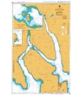 British Admiralty Nautical Chart 1906 Kyles of Bute