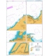 British Admiralty Nautical Chart 1912 Ports on the North and West Coasts of Morocco