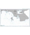 British Admiralty Nautical Chart 1928 Cabo Mala to Punta Burica