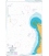 British Admiralty Nautical Chart 1949 Approaches to Miri and Batang Baram