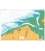 British Admiralty Nautical Chart 1953 Approaches to the River Dee