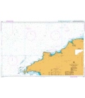 British Admiralty Nautical Chart 1973 Cardigan Bay Southern Part