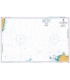 British Admiralty Nautical Chart 1983 Capo Carbonara to Capo San Vito