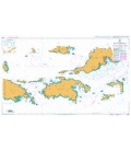 British Admiralty Nautical Chart 2005 Road Harbour to Capella Islands