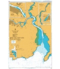 British Admiralty Nautical Chart 2046 Waterford Harbour