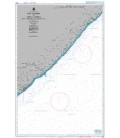 British Admiralty Nautical Chart 2086 East London to Port S Johns