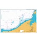British Admiralty Nautical Chart  2109 Tanjung Baram to Labuan