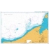 British Admiralty Nautical Chart  2109 Tanjung Baram to Labuan