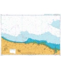 British Admiralty Nautical Chart 2136 Pointe de la Percee to Ouistreham