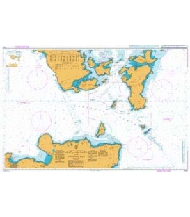British Admiralty Nautical Chart 2162 Pentland Firth and Approaches