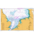 British Admiralty Nautical Chart 2182 North Sea Southern Sheet