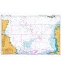 British Admiralty Nautical Chart 2182 North Sea Central Sheet
