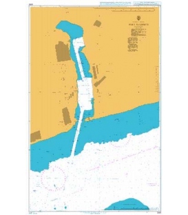 British Admiralty Nautical Chart 2202 Port Yuzhnyy
