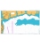 British Admiralty Nautical Chart 2205 Approaches to Odesa and Port Yuzhnyy