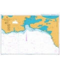 British Admiralty Nautical Chart 2216 Southern Approaches to Kerch Strait