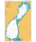 British Admiralty Nautical Chart 2252 Gulf of Bothnia