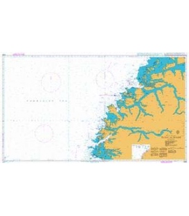 British Admiralty Nautical Chart 2305 Florø to Molde