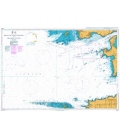 British Admiralty Nautical Chart 2350 Pointe de Saint-Mathieu to Chaussée de Sein
