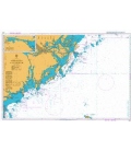 British Admiralty Nautical Chart 2362 Approaches to Stockholm