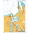 British Admiralty Nautical Chart 2370 Rostock