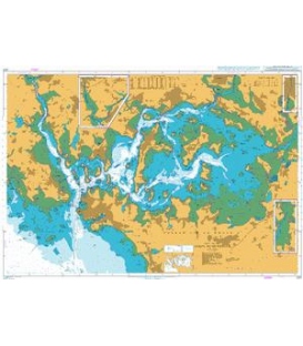 British Admiralty Nautical Chart 2371 Golfe du Morbihan
