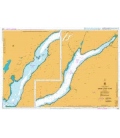 British Admiralty Nautical Chart 2382 Upper Loch Fyne