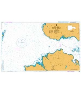 British Admiralty Nautical Chart 2392 Sound of Mull Western Entrance