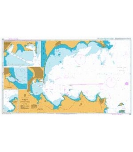 British Admiralty Nautical Chart 2399 Burgas and Approaches