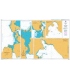 British Admiralty Nautical Chart 2405 Ports in Western Greece