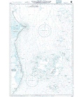 British Admiralty Nautical Chart 2425 River Hueson to False Cape including Morrison and Mosquito Cays
