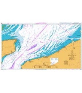 British Admiralty Nautical Chart 2449 Dover Strait to Westerschelde